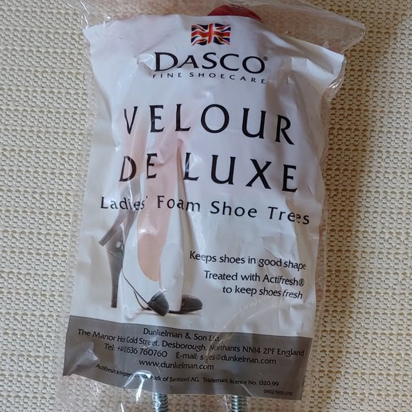 Women's Velvet Foam Shoe Shaper Tree  S-11 inches - Picture 4 of 4